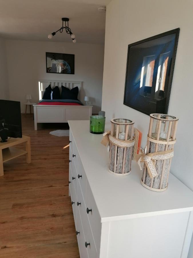 Fewo Im Lehm-Fachwerkhaus Erfurt Mit 3 Einzelnen Schlafzimmern Je Mit Tv Екстер'єр фото