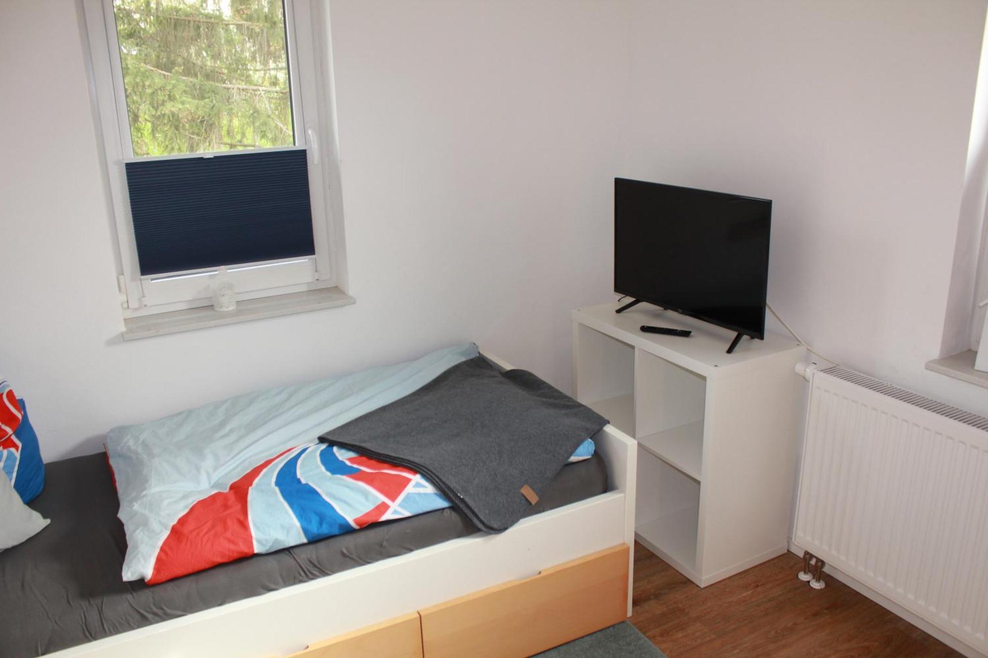 Fewo Im Lehm-Fachwerkhaus Erfurt Mit 3 Einzelnen Schlafzimmern Je Mit Tv Екстер'єр фото